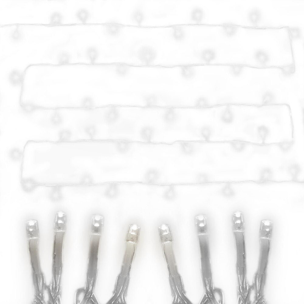 100M Christmas Lights String Fairy Light 500 LED Cool White Jingle Jollys