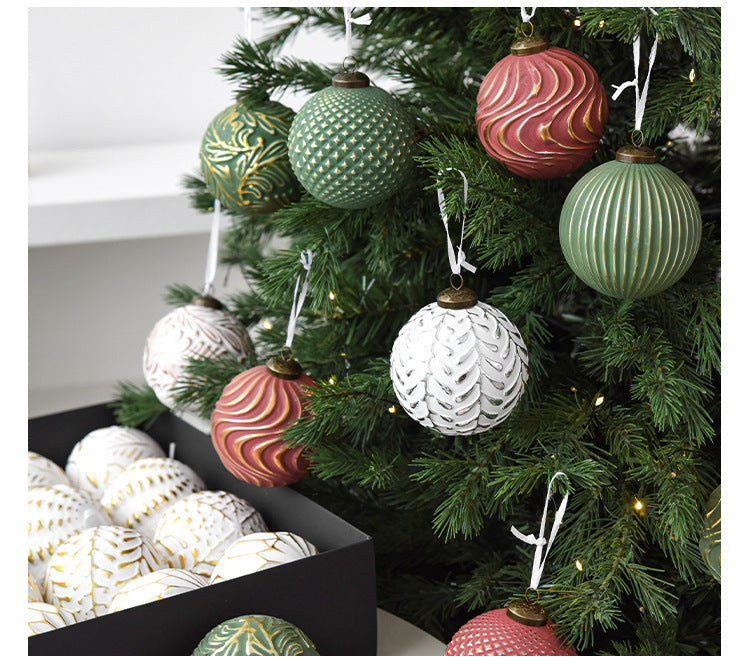 Christmas gift Christmas Retro Christmas Ball Pendant