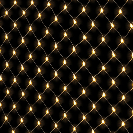 2Mx3M Christmas Lights Net String Light Decorations Warm 504 LED Jingle Jollys
